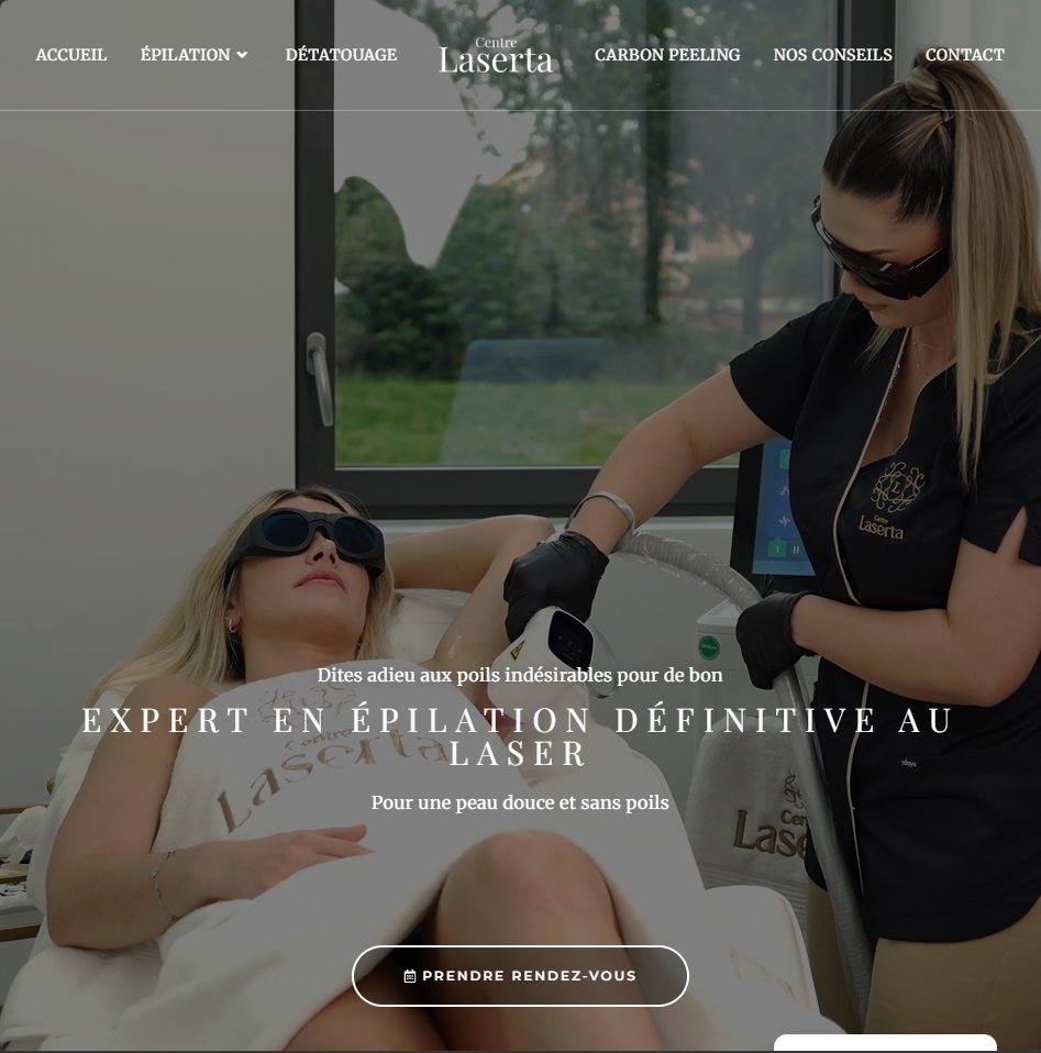 Centre Laserta sur tablette