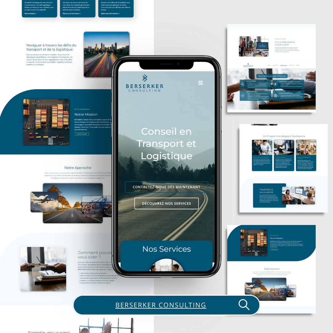 Site Berserker Consulting – cabinet de conseil en transport et logistique